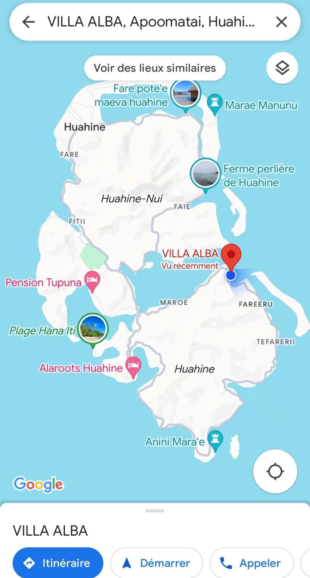 Villa Alba Maroe المظهر الخارجي الصورة